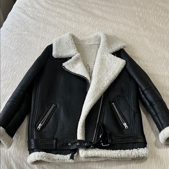 Muubaa Shearling Jacket - Picture 3 of 5